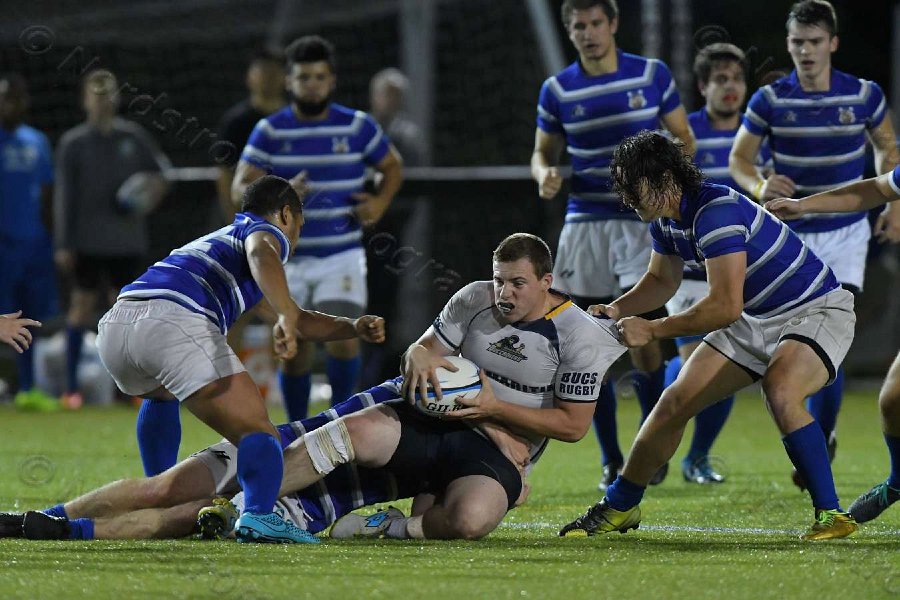 Wheaton Men\'s Rugby vs Mass Maritime.  Photo by Keith Nordstrom